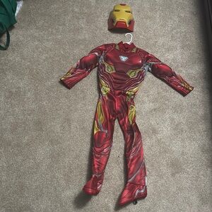 Avenger Iron Man Superhero Costume Red and Gold